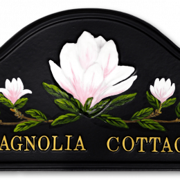 Magnolia house sign